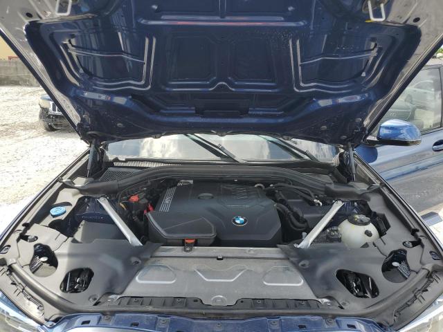 5UX43DP02P9T17417 - 2023 BMW X3 SDRIVE30I BLUE photo 11