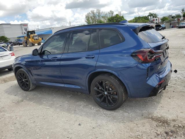 5UX43DP02P9T17417 - 2023 BMW X3 SDRIVE30I BLUE photo 2
