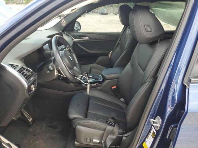 5UX43DP02P9T17417 - 2023 BMW X3 SDRIVE30I BLUE photo 7