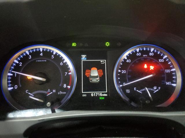 5TDJZRFH9JS911972 - 2018 TOYOTA HIGHLANDER SE Бордовый фото 9