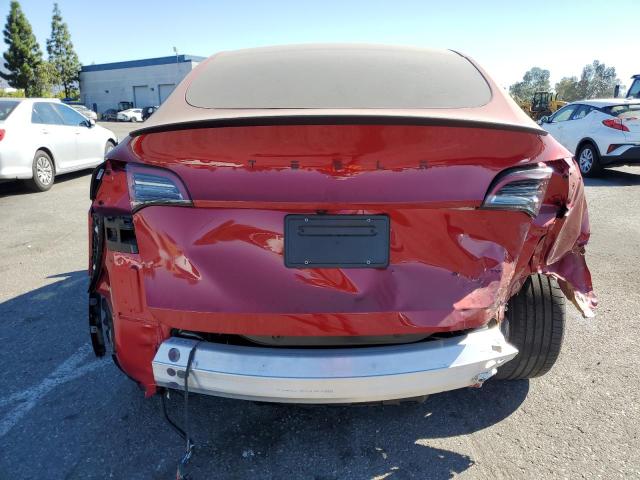 7SAYGDEF5RF049599 - 2024 TESLA MODEL Y RED photo 6