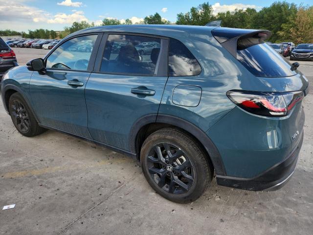 3CZRZ2H57RM760388 - 2024 HONDA HR-V SPORT BLUE photo 2