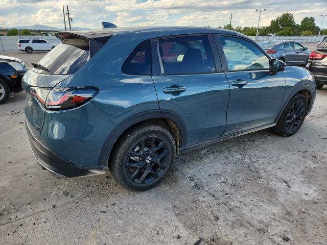 3CZRZ2H57RM760388 - 2024 HONDA HR-V SPORT BLUE photo 3