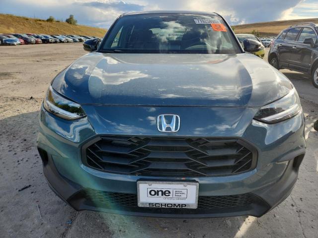 3CZRZ2H57RM760388 - 2024 HONDA HR-V SPORT BLUE photo 5