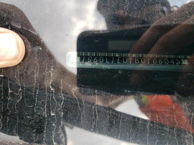 1G6DL1ED1B0166043 - 2011 CADILLAC CTS PERFORMANCE COLLECTION Чорний фото 13