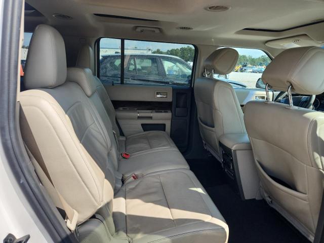 2FMGK5CC6CBD09157 - 2012 FORD FLEX SEL WHITE photo 10