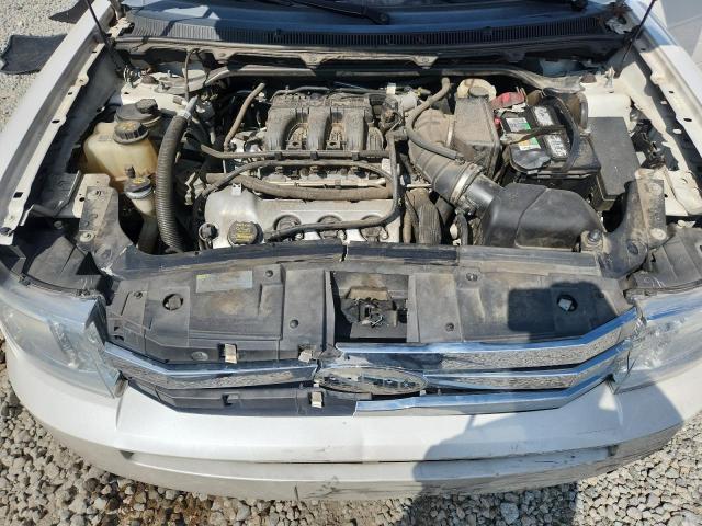 2FMGK5CC6CBD09157 - 2012 FORD FLEX SEL WHITE photo 11