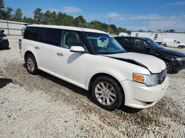 2FMGK5CC6CBD09157 - 2012 FORD FLEX SEL WHITE photo 4