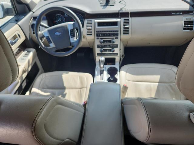 2FMGK5CC6CBD09157 - 2012 FORD FLEX SEL WHITE photo 8