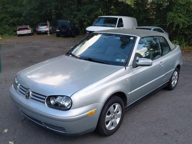 3VWDC21V82M807376 - 2002 VOLKSWAGEN CABRIO GLX 银色 照片 2