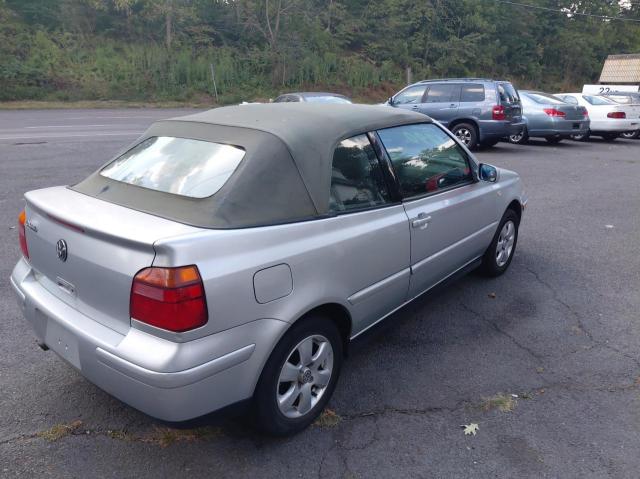 3VWDC21V82M807376 - 2002 VOLKSWAGEN CABRIO GLX 银色 照片 4