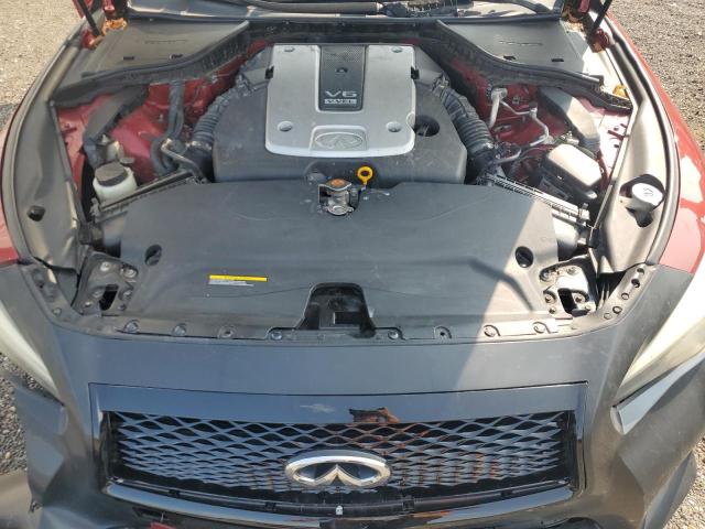 JN1BV7AR9EM688387 - 2014 INFINITI Q50 BASE RED photo 11