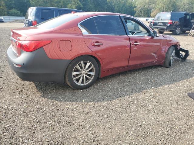 JN1BV7AR9EM688387 - 2014 INFINITI Q50 BASE RED photo 3