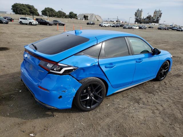 19XFL2H87NE001264 - 2022 HONDA CIVIC SPORT 蓝色 照片 3