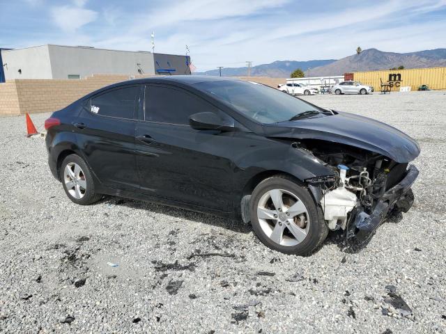 5NPDH4AE1DH383418 - 2013 HYUNDAI ELANTRA GLS BLACK photo 4