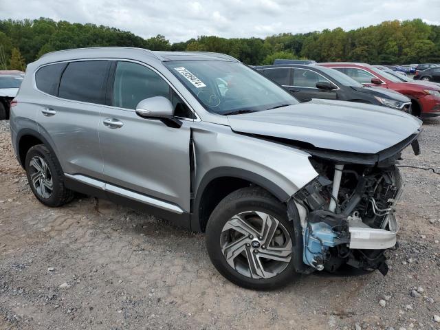 5NMS3DAJ4MH351370 - 2021 HYUNDAI SANTA FE SEL SILVER photo 4