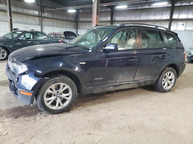 WBXPC93419WJ27247 - 2009 BMW X3 XDRIVE30I BLUE photo 1