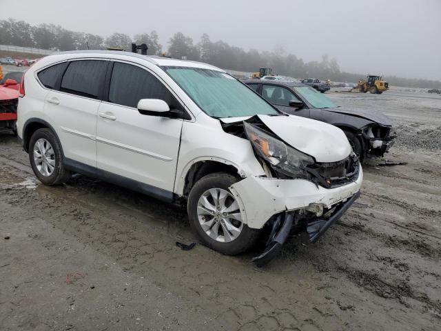 5J6RM4H79DL066615 - 2013 HONDA CR-V EXL WHITE photo 4