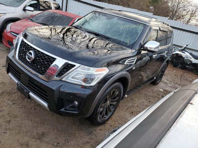 JN8AY2NE8H9706819 - 2017 NISSAN ARMADA PLATINUM BLACK photo 1