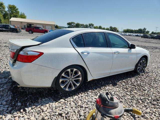 1HGCR2F55DA215666 - 2013 HONDA ACCORD SPORT Ақ фото 3