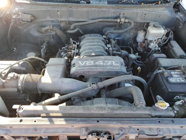 5TBET34175S471710 - 2005 TOYOTA TUNDRA DOUBLE CAB SR5 GRAY photo 11