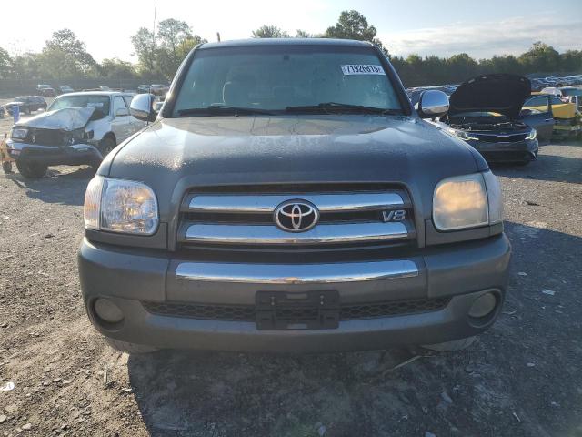 5TBET34175S471710 - 2005 TOYOTA TUNDRA DOUBLE CAB SR5 GRAY photo 5
