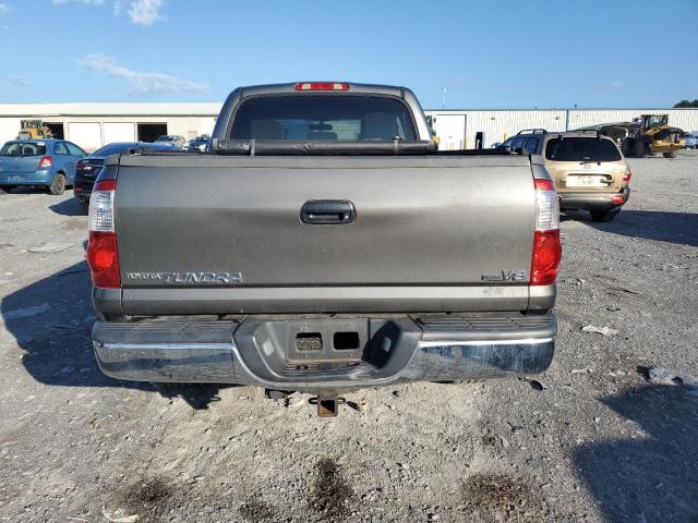 5TBET34175S471710 - 2005 TOYOTA TUNDRA DOUBLE CAB SR5 GRAY photo 6