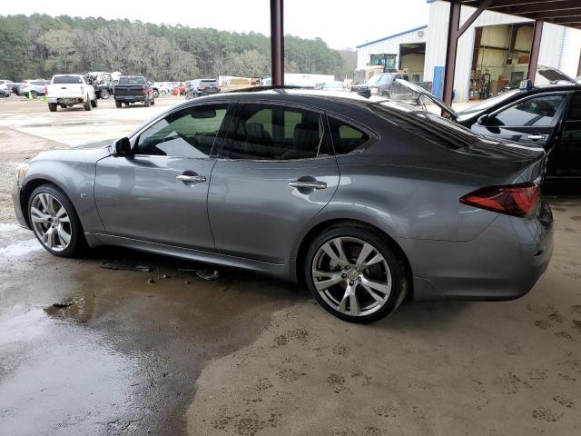 JN1BY1AP5HM740427 - 2017 INFINITI Q70 3.7 GRAY photo 2