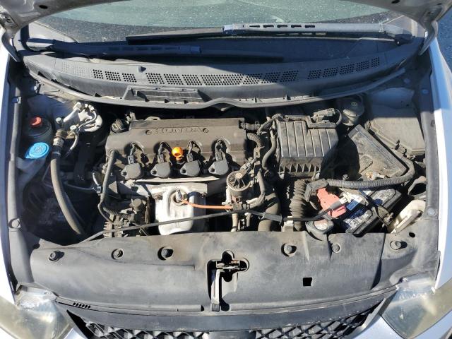 2HGFG1B69BH504771 - 2011 HONDA CIVIC LX SILVER photo 11