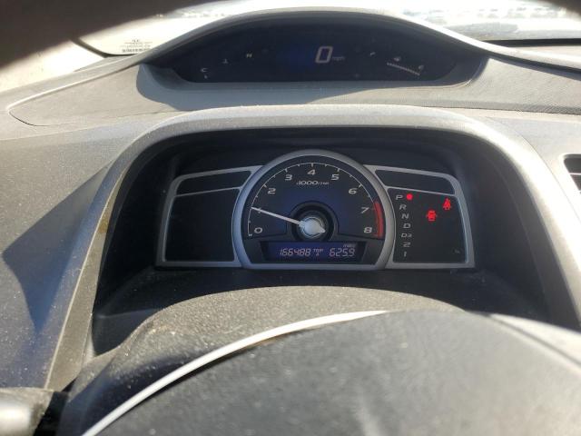 2HGFG1B69BH504771 - 2011 HONDA CIVIC LX SILVER photo 9