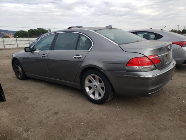 WBAHN83577DT71232 - 2007 BMW 750 GRAY photo 2