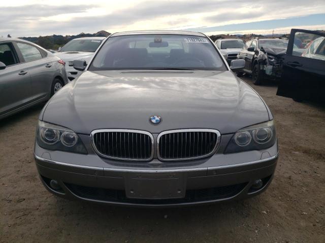 WBAHN83577DT71232 - 2007 BMW 750 GRAY photo 5