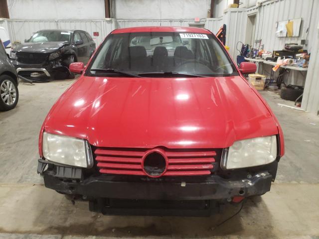 3VWSB69M31M148845 - 2001 VOLKSWAGEN JETTA GLS RED photo 5