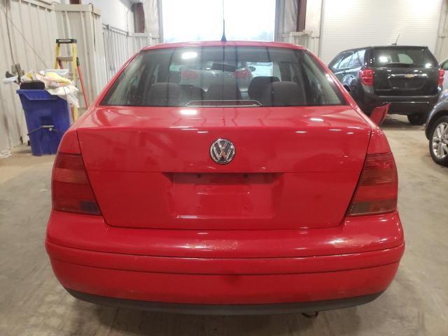 3VWSB69M31M148845 - 2001 VOLKSWAGEN JETTA GLS RED photo 6