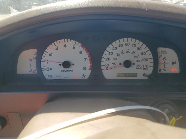 5TEGN92NX2Z074140 - 2002 TOYOTA TACOMA DOUBLE CAB PRERUNNER BEIGE photo 9