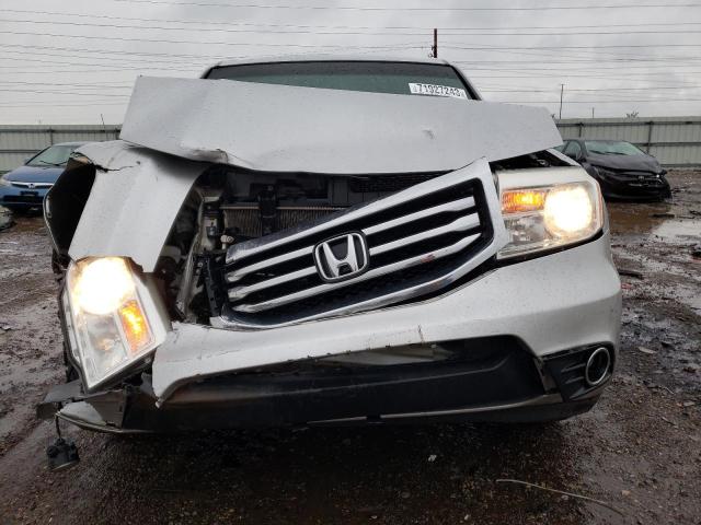 5FNYF4H56CB058614 - 2012 HONDA PILOT EXL SILVER photo 5