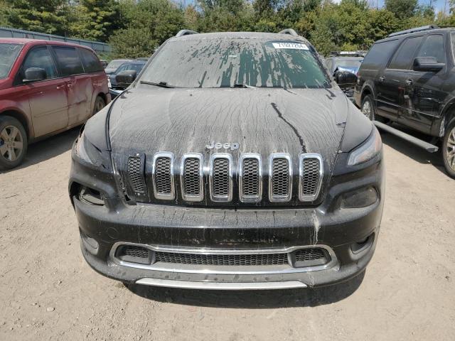 1C4PJMJX0JD614300 - 2018 JEEP CHEROKEE OVERLAND BLACK photo 5