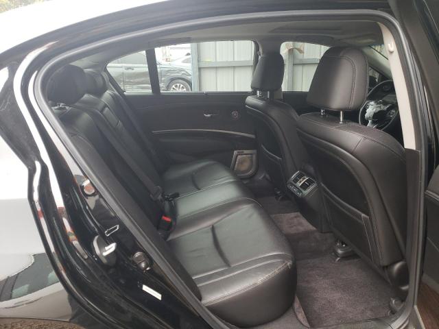 JH4KC1F98HC000803 - 2017 ACURA RLX ADVANCE შავი ფოტო 10