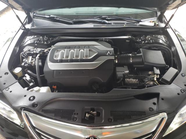 JH4KC1F98HC000803 - 2017 ACURA RLX ADVANCE შავი ფოტო 11
