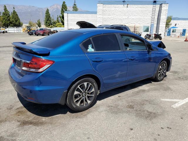 2HGFB2F85DH558863 - 2013 HONDA CIVIC EX BLUE photo 3