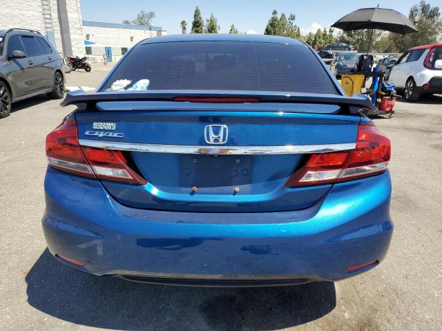 2HGFB2F85DH558863 - 2013 HONDA CIVIC EX BLUE photo 6