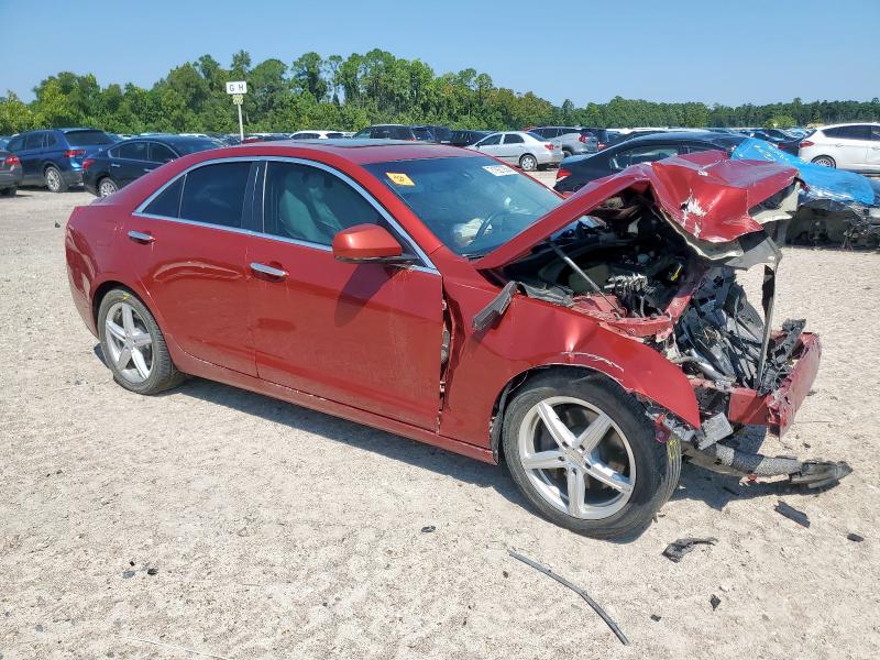 1G6AA5RX4J0108317 - 2018 CADILLAC ATS RED photo 4