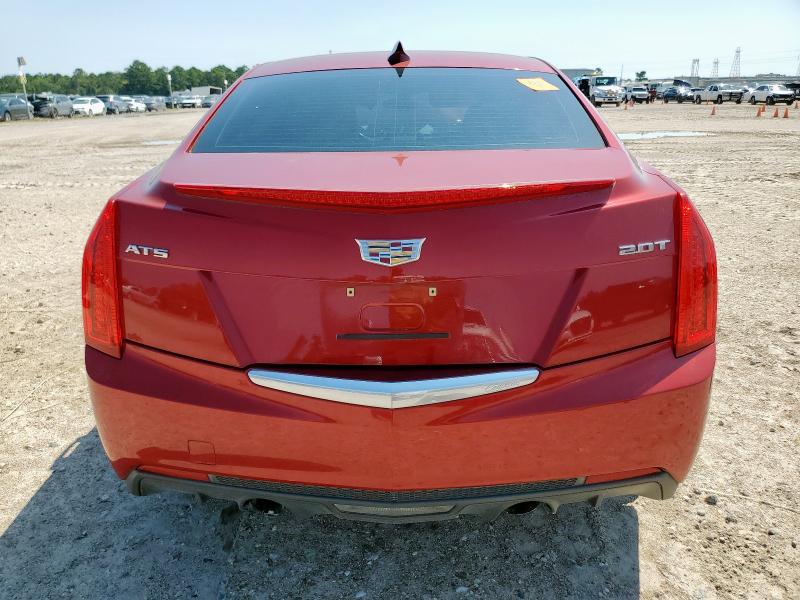 1G6AA5RX4J0108317 - 2018 CADILLAC ATS RED photo 6
