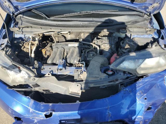 JHMGK5H51GS015657 - 2016 HONDA FIT LX BLUE photo 11