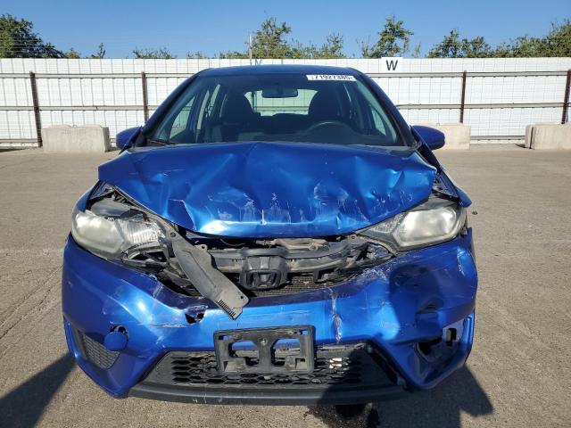 JHMGK5H51GS015657 - 2016 HONDA FIT LX BLUE photo 5