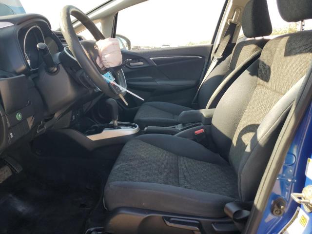 JHMGK5H51GS015657 - 2016 HONDA FIT LX BLUE photo 7