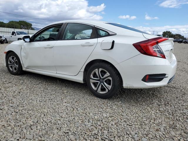 19XFC2F59JE208869 - 2018 HONDA CIVIC LX WHITE photo 2