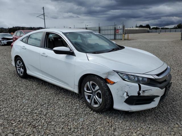 19XFC2F59JE208869 - 2018 HONDA CIVIC LX WHITE photo 4