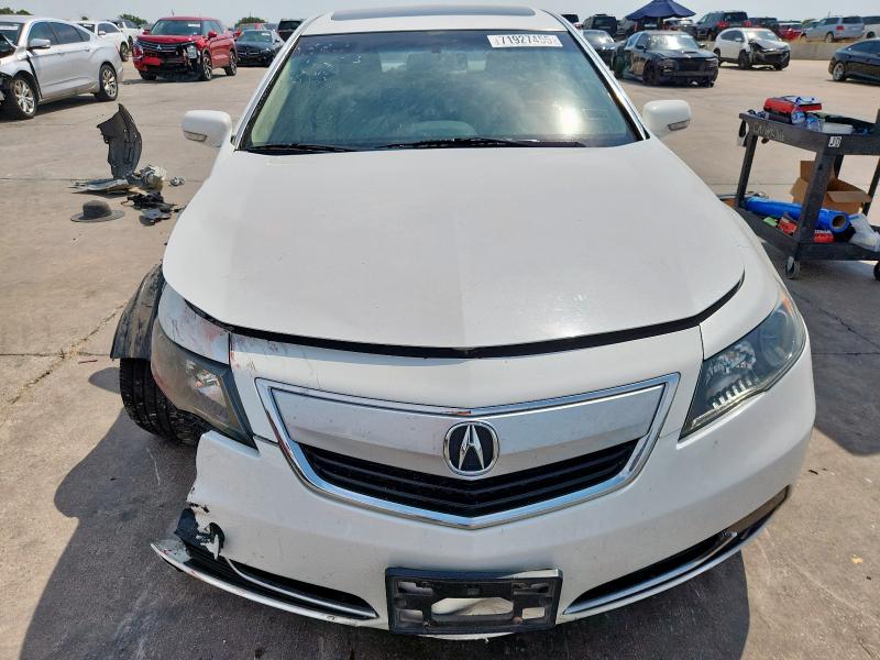 19UUA8F57DA000515 - 2013 ACURA TL TECH WHITE photo 5