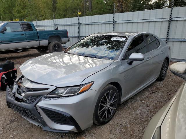 4T1B11HK4KU831946 - 2019 TOYOTA CAMRY L SILVER photo 1